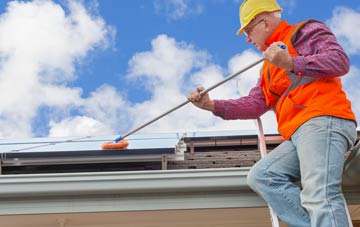 Cubeck soft wash roof cleaning